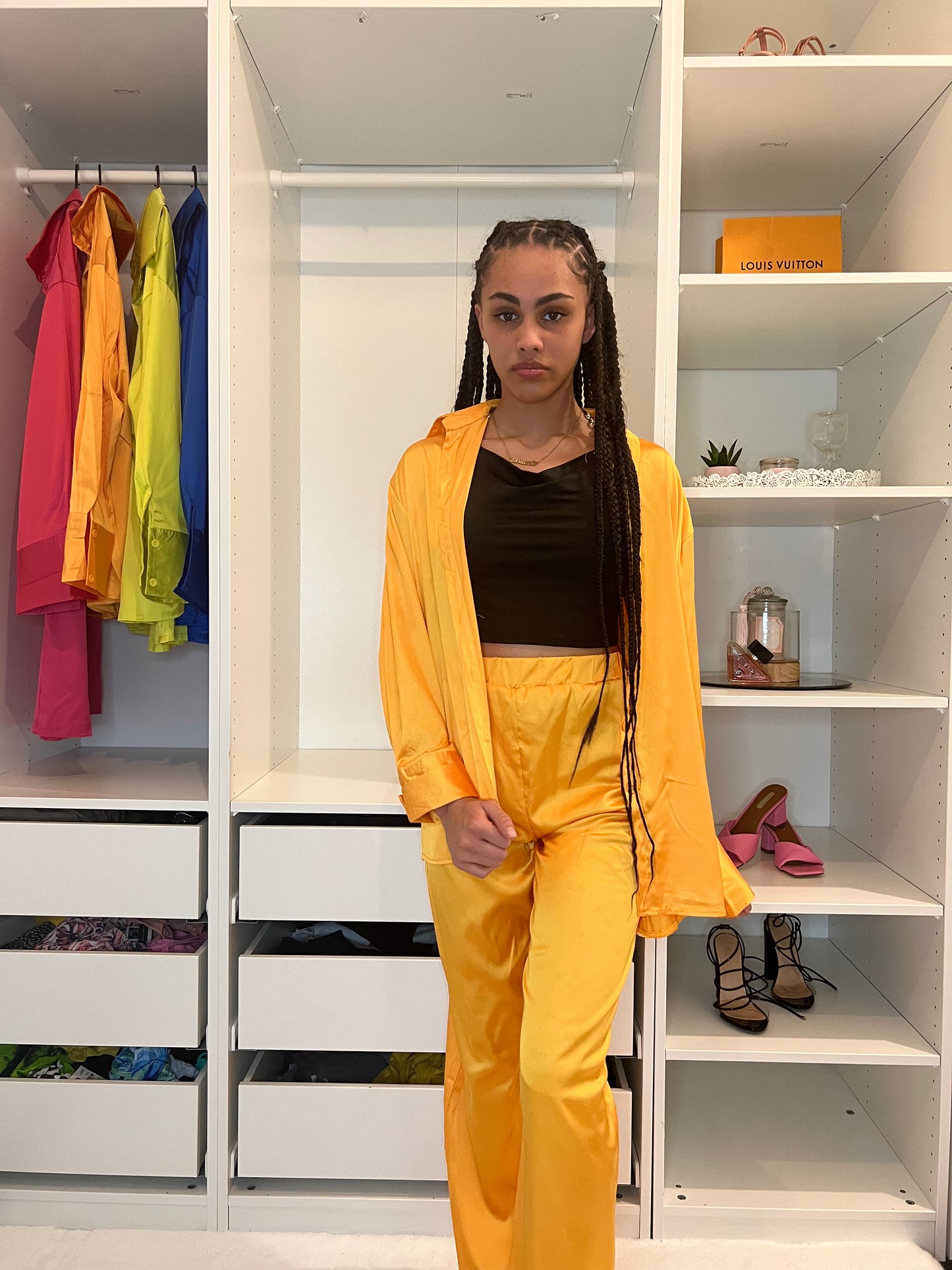 ENSEMBLE FLUIDE JAUNE